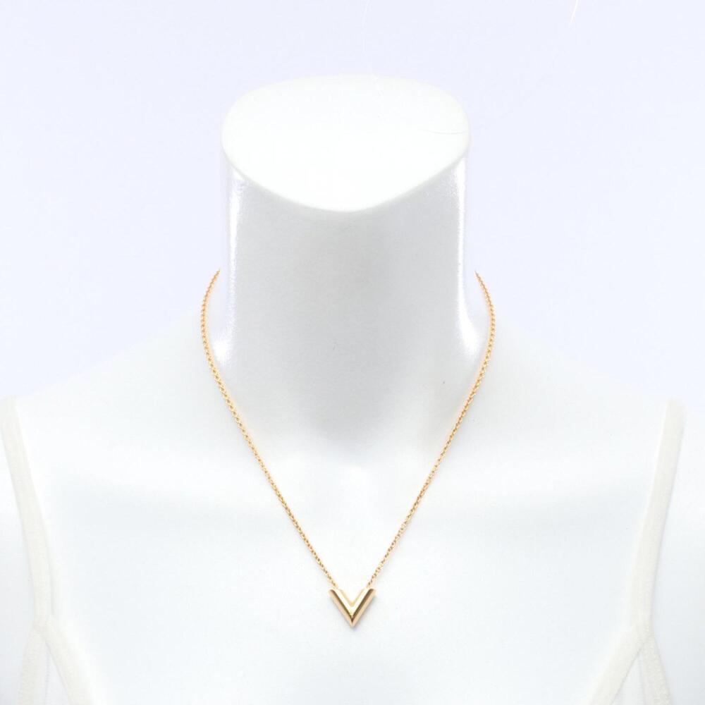 LOUIS VUITTON Gold Necklace - Picture 6 of 6